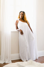 Load image into Gallery viewer, Over the shoulder Foamed Maxi Dress
